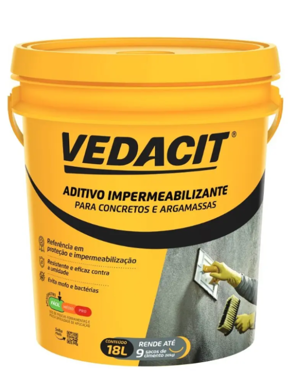 VEDACIT IMPERMEABILIZANTE INCBD 18 L