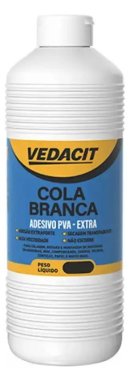 VEDACIT COLA BRANCA EXTRACX 6 FR 500 G