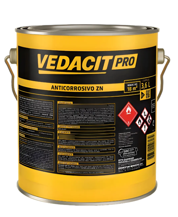 VEDACIT PRO ANTICORROSIVO ZNBD 18 L