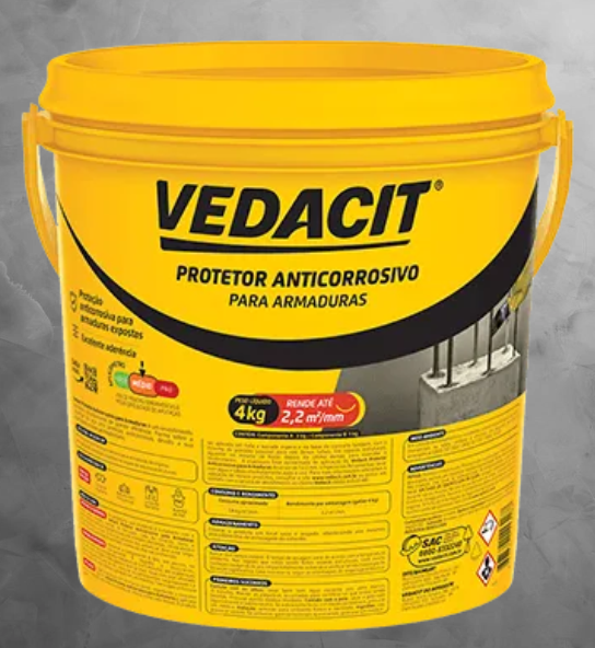 VEDACIT PROTETOR ANTICORROSIVOCX 4 GL 4 KG