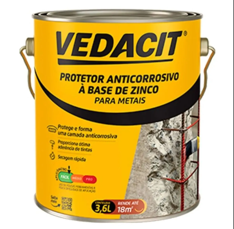 VEDACIT PROTETOR BASE ZINCOCX 4 GL 3,6 L