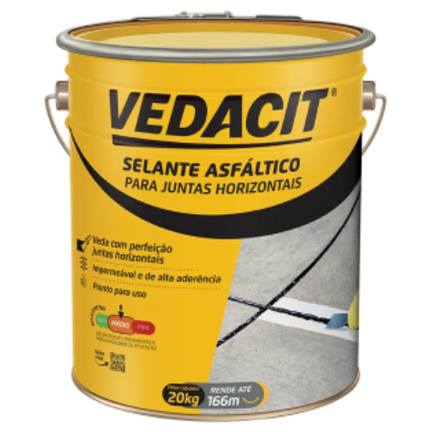 VEDACIT SELANTE ASFALTICOBD 20 KG