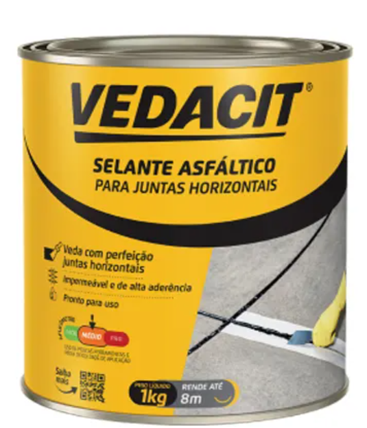VEDACIT SELANTE ASFALTICOCX 6 LT 1 KG