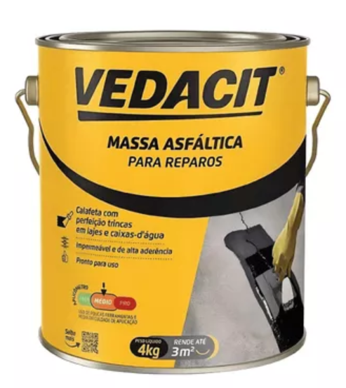 VEDACIT MASSA ASFALTICAREPAROCX 4 GL 4 KG
