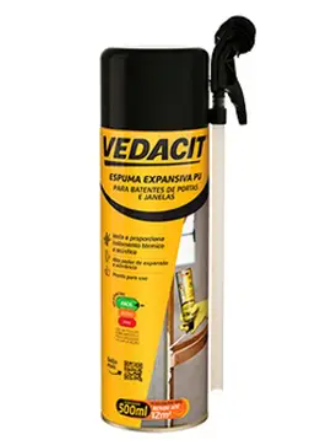 VEDACIT ESPUMA EXPANSIVA PUCX 6 AER 490 G 500 ML
