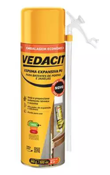 VEDACIT ESPUMA EXPANSIVA PUCX 6 AER 340 G 500 ML