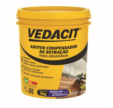 VEDACIT ADITIVO COMP RETRAÇAOCX 6 PT 1 KG