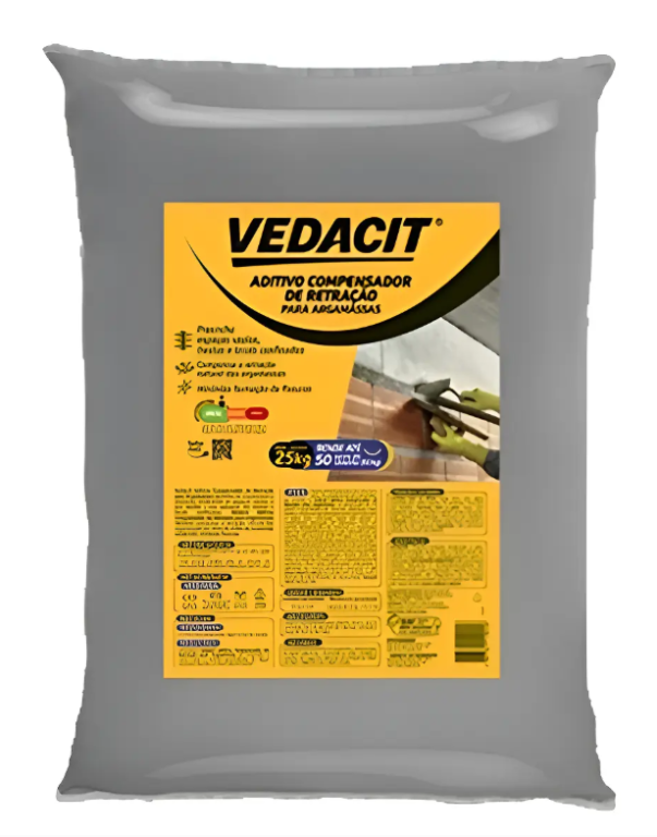 VEDACIT ADITIVO COMP RETRAÇAOSC 25 KG