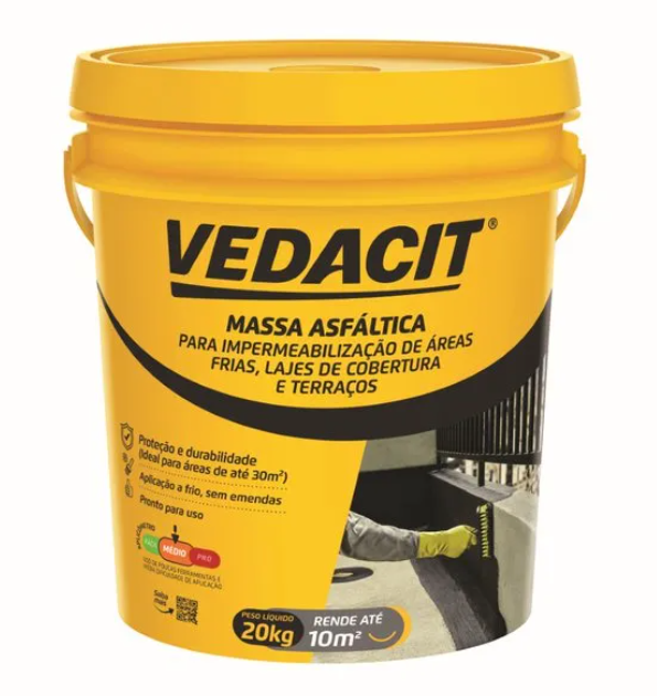VEDACIT MASSA ASFALTICA IMPERMBD 20 KG