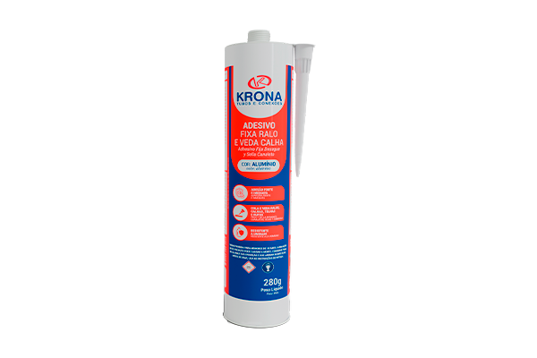 FIXA RALO/ VEDA CALHA 280G (EMB COM 12 PCS)