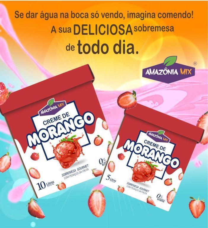 CREME DE MORANGO 5L