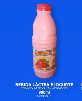 IOGURTE MORANGO 900ML GARRAFA