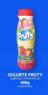 IOGURTE MORANGO FRUTY 400ML