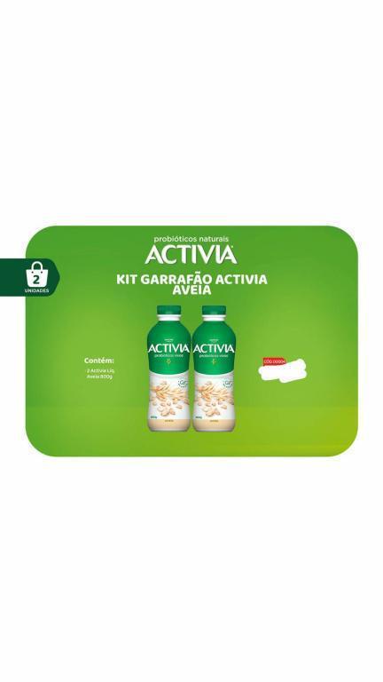 Activia garrafao  Aveia 800g