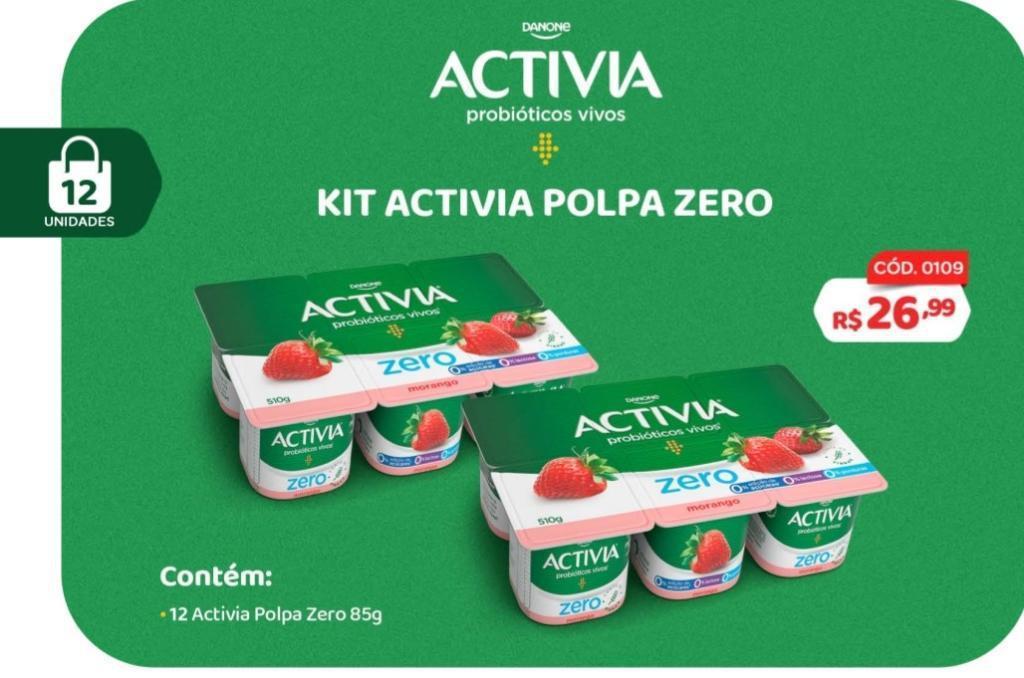 ACTIVIA BANDEIJA POLPA ZERO