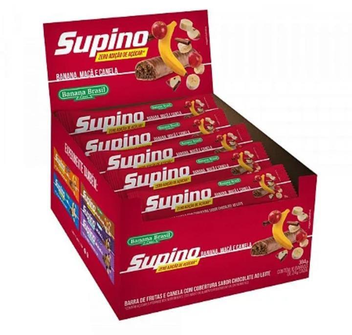 supino zero banana maça e canela