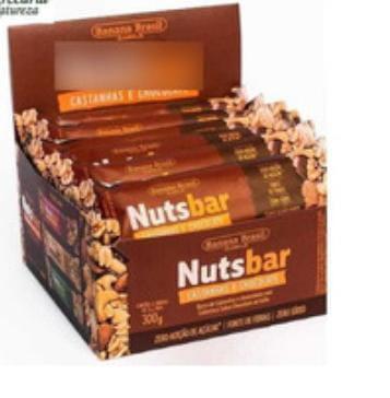 nutsbar castanhas e chocolate