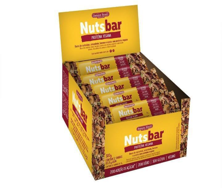nutsbar castanhas banana e canela