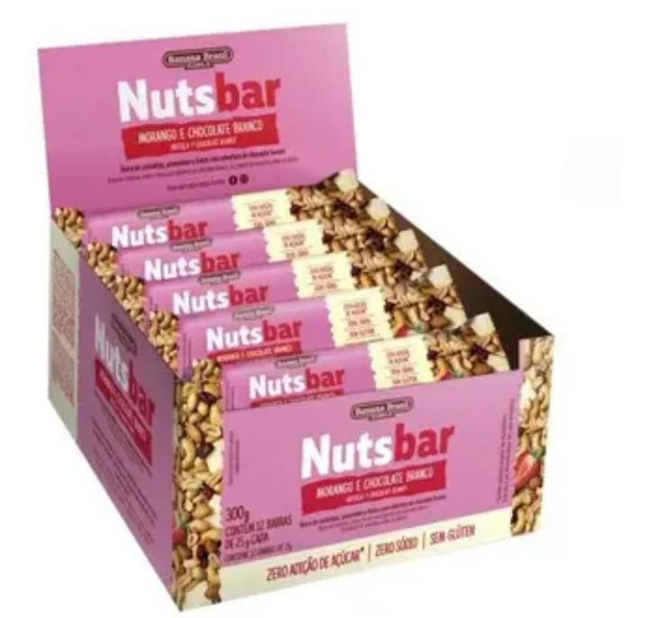 nutsbar castanhas e morango