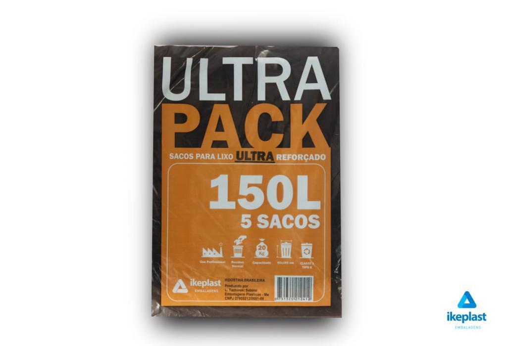 SACO LIXO ULTRA PACK 150L IND. C/05UN