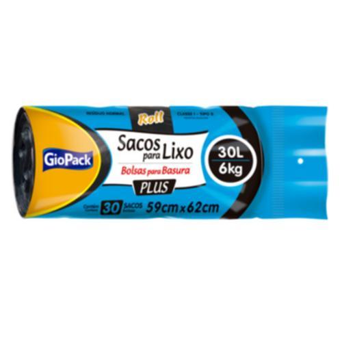 SACO LIXO ROLL PLUS C/30UN 30L