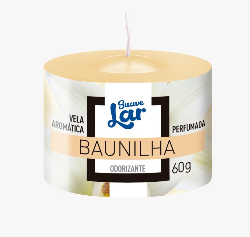 VELA AROMATICA BAUNILHA 60GR