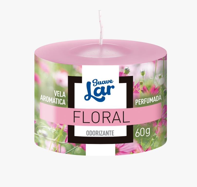 VELA AROMATICA FLORAL 60GR