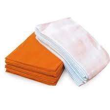 FLANELA 28X40CM LARANJA