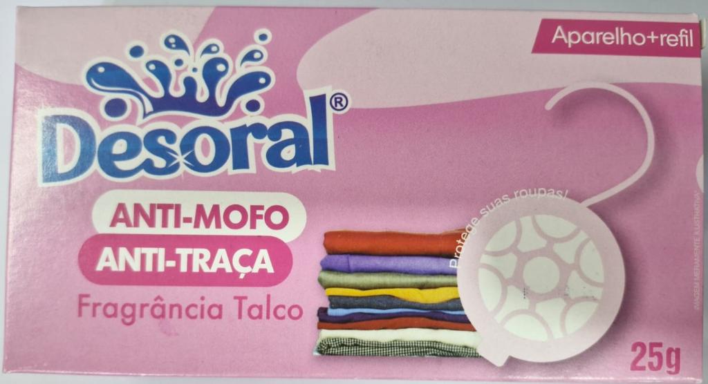 ANTI TRAÇA / MOFO TALCO 25GR AP+REFIL
