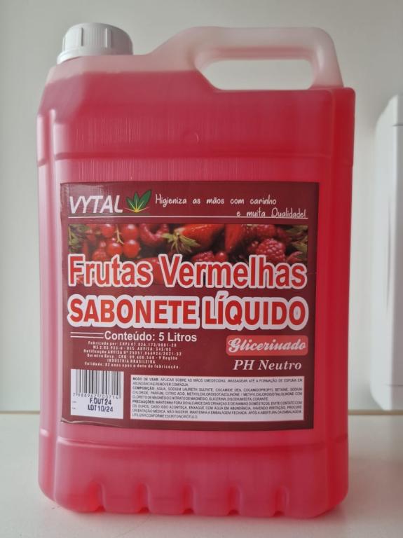 SABONETE 5L FRUTAS VERMELHAS PH NEUTRO