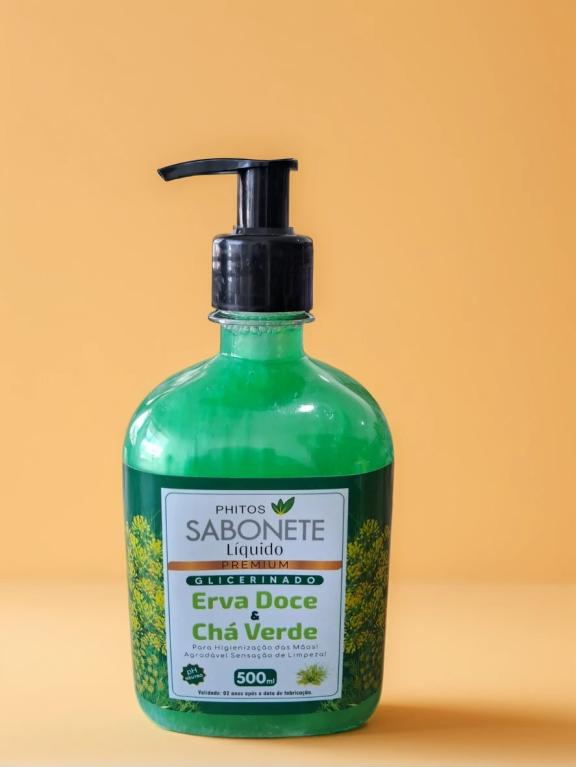 SABONETE 500ML ERVA DOCE & CHÁ VERDE