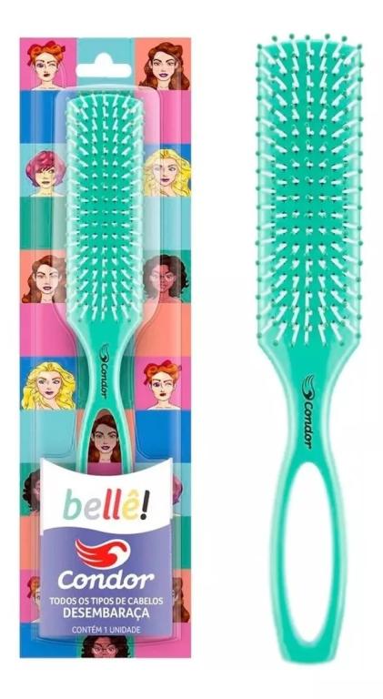 ESCOVA P/ CABELO BELLE TODOS TIPOS CABELOS