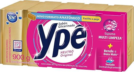 SABÃO EM BARRA GLICERINADO YPE NEUTRO