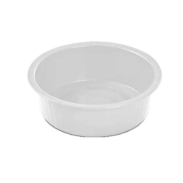 BACIA CANELADA 8 L BRANCA