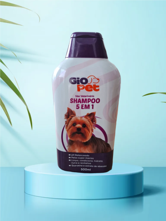 SHAMPOO 5X1 500ML GIOPET