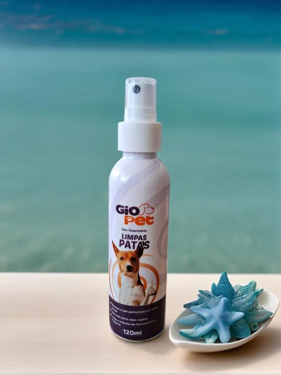 LIMPAS PATAS 120ML GIOPET