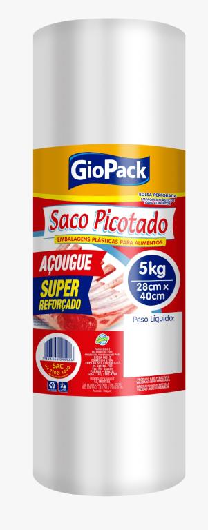 BOBINA AÇOUGUE 5KG SUPER REFORÇADA 28X40CM