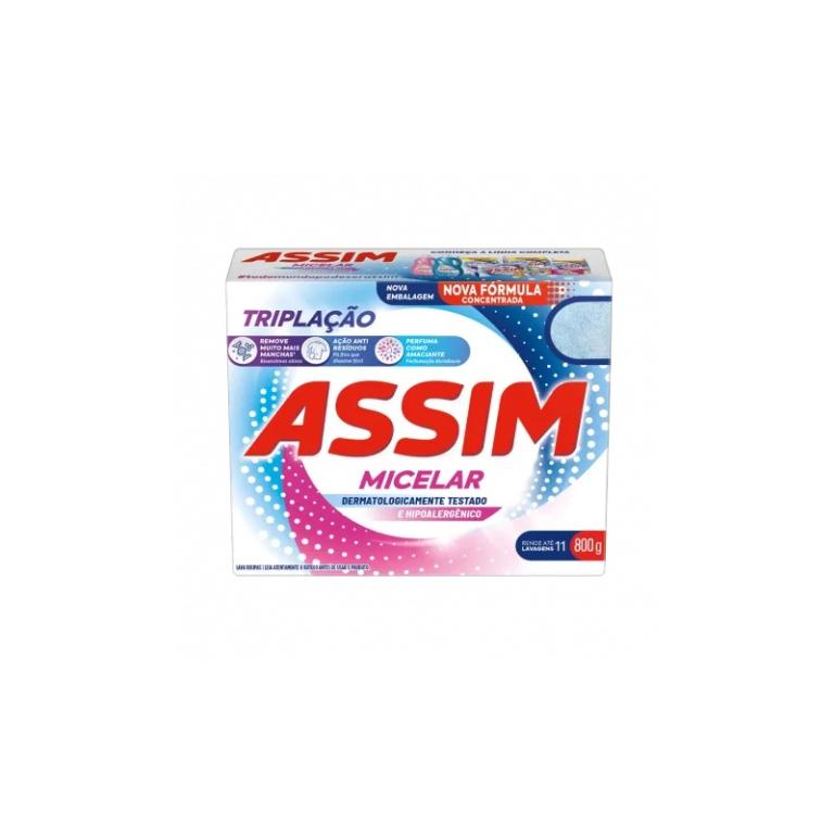 LAVA ROUPAS EM PÓ 800G MICELAR