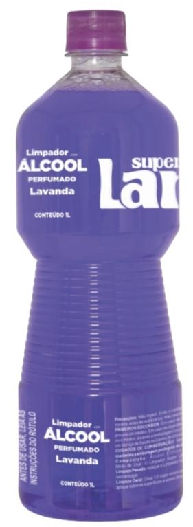 LIMPADOR PERFUMADO 1L C/ÁLCOOL LAVANDA