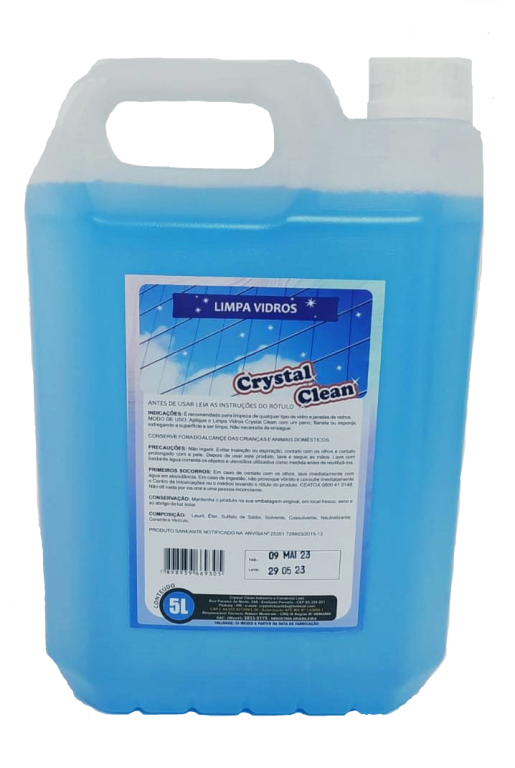 LIMPA VIDROS 5 L CRYSTAL CLEAN