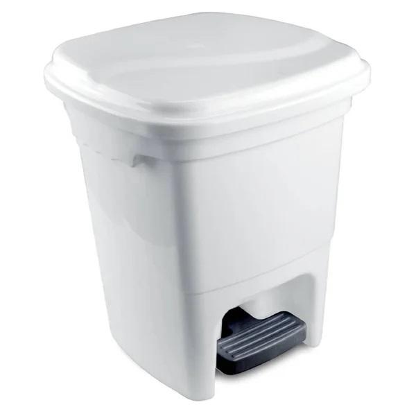 LIXEIRA C/ PEDAL 15 L BRANCA