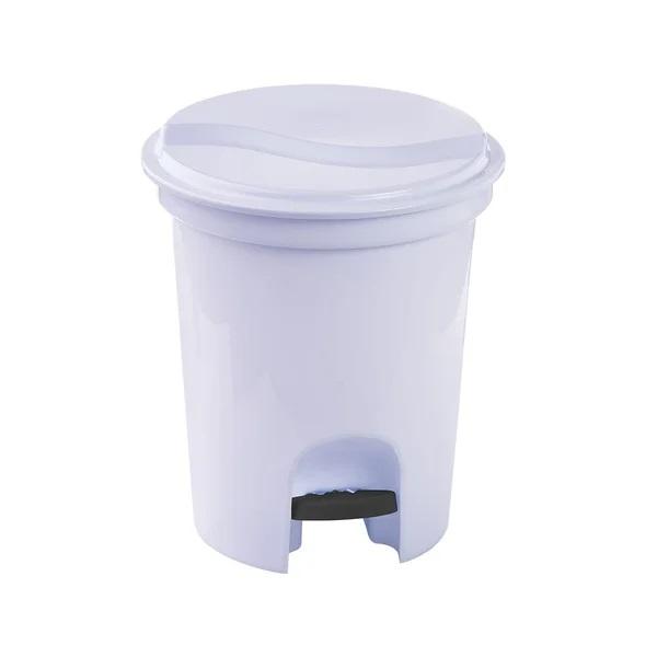 LIXEIRA C/ PEDAL 6,5 L BRANCA