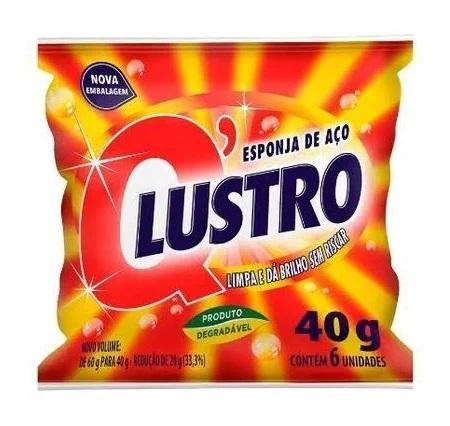 ESPONJA DE AÇO 60G C/6UNID