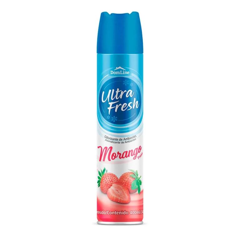 AROMATIZANTE 400ML MORANGO ULTRA FRESH