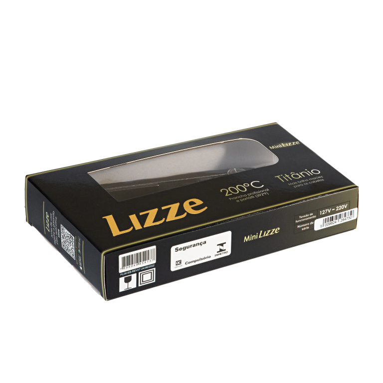 Prancha Mini Lizze 392ºF Bivolt
