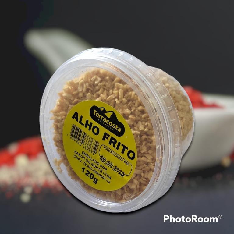 ALHO FRITO PT TERRACOSTA 120G
