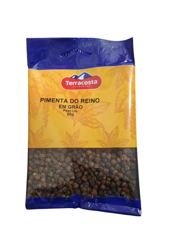 PIMENTA DO REINO GRAO TERRACOSTA 20G