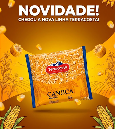 CANJICA AMARELA TERRACOSTA 400G