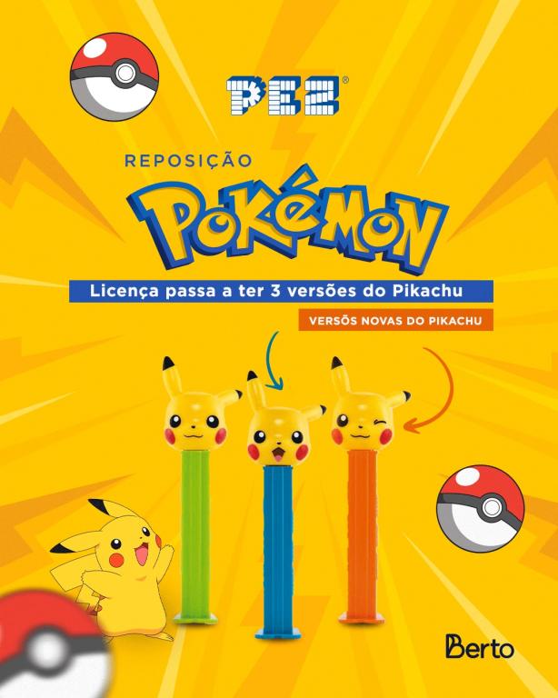 PEZ POKEMON PIKACHU 6UN