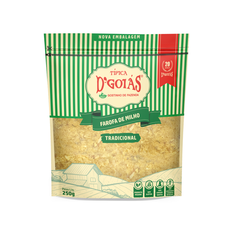 FAROFA DE MILHO TRADICIONAL DGOIAS 250GR